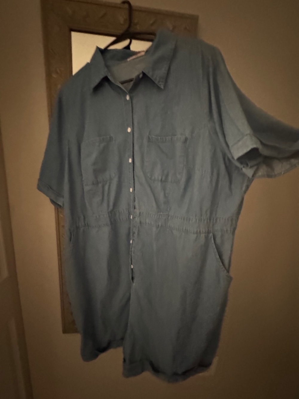 Ivy City Co Denim Jumpsuit 2x